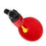 Bebedero automático para codornices, bebedero para pollos con tetina amarilla, sistema de agua potable para aves de corral - Imagen 3