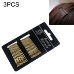 3 juegos de pinzas invisibles para el cabello para mujer, horquillas onduladas y rizadas, uso diario, fabricante de cabello para fiesta de boda