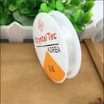 5 uds línea de pesca transparente línea elástica DIY accesorios de joyería hechos a mano Material cuentas cuerda de alambre, 0.6mm