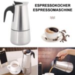 Filtro de olla para cafetera Moka de acero inoxidable - Imagen 3