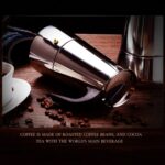 Filtro de olla para cafetera Moka de acero inoxidable - Imagen 4