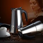 Filtro de olla para cafetera Moka de acero inoxidable - Imagen 5