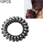10 Uds. Cintas elásticas multicolores para el cabello en forma de espiral, coleteros para el cabello, banda de goma, cuerda para el cabello, accesorios para el cabello con cable telefónico