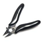 Alicates diagonales de 3,5 pulgadas Mini cortador de alambre Alicates pequeños de mango electrónico de corte suave