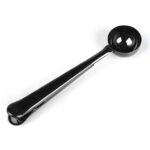 Cuchara o cafetería multifunción de 5 uds con Clip, taza medidora de té y café de acero inoxidable, cuchara para café, Coffee Scoop(Black) - Imagen 3