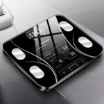 Básculas de peso humano elegantes electrónicas de Digitaces de la báscula de baño de las balanzas del cuerpo de la exhibición del LCD, Bathroom Scale