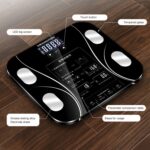 Básculas de peso humano elegantes electrónicas de Digitaces de la báscula de baño de las balanzas del cuerpo de la exhibición del LCD, Bathroom Scale - Imagen 5