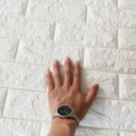 2 uds., papel tapiz autoadhesivo impermeable para fondo de TV, papel tapiz de ladrillo, pegatina de pared 3D, papel tapiz para habitación, Mural, pegatinas decorativas para dormitorio, 70cm x 77cm - Imagen 4