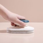 10 Uds. Cepillo de esponja para limpiar encimeras, estropajo multifunción para cocina y baño, cepillo para lavar platos y ollas con mango - Imagen 3