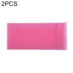 2 uds. De malla larga de nailon para baño, ducha, lavado corporal, limpieza exfoliante, toalla de fregado, depuradores de tela, toalla de limpieza para lavado de cara y cuerpo