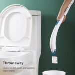 Escobilla de baño desechable Escobilla de baño doméstica con detergente, Replacement Core - Imagen 5