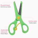 Tijeras Elásticas De Seguridad Cuchillo Color Caramelo - Imagen 3