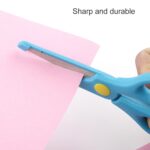 Tijeras Elásticas De Seguridad Cuchillo Color Caramelo - Imagen 4