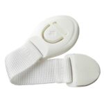 10 unids/lote cerradura para niños protección de puertas de bloqueo para niños cerradura de plástico de seguridad para niños, 10 PCS  White - Imagen 2