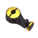 Gancho para teléfono móvil con reposacabezas trasero multifuncional para coche de 2 piezas, Three Generation Magnetic Gold