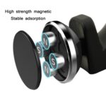 Gancho para teléfono móvil con reposacabezas trasero multifuncional para coche de 2 piezas, Three Generation Magnetic Gold - Imagen 4