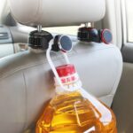 Gancho para teléfono móvil con reposacabezas trasero multifuncional para coche de 2 piezas, Three Generation Magnetic Silver - Imagen 6