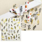 Adhesivo transparente esmerilado para decoración de uñas, 10 Uds., TH-1097