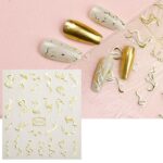 Adhesivo transparente esmerilado para decoración de uñas, 10 Uds., TH-1102
