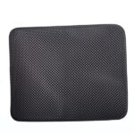 Estera para residuos de Gato impermeable, EVA, doble capa, trampa para arena para gatos, alfombrilla para mascotas, almohadilla inferior, estera antideslizante para arena para mascotas y gatos, XS