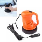 Pulidor de coche eléctrico, Kit de máquina de pulido y encerado, limpieza automática, pulido de coche, accesorios ABS para coche, Electric Car Polisher(Orange)