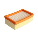 Accesorios de malla de filtro plano de elemento de filtro de aspiradora de 2 piezas para Karcher Mv4 / Mv5