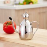 Olla de condimento a prueba de fugas de acero inoxidable para el hogar, 0.25L