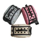 Bolso portátil para gatos, bolsa de viaje plegable, bolsa de transporte para cachorros, bolsas de hombro de malla para mascotas, 36x22x20cm - Imagen 2