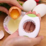 Pelar cáscaras de huevo, utensilios de cocina, suministros de cocina para Sushi, entrega de colores aleatorios - Imagen 5