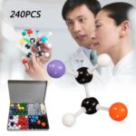 240 unids/set de modelo Molecular de química, conjunto de átomos de química orgánica para enseñanza de laboratorio escolar