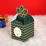 50 PCS Nochebuena Apple Empaquetado Caja de caramelo Caja de regalo, Entrega aleatoria de estilo