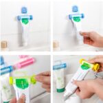 Extrusora de pasta de dientes colgante con ventosa creativa, 2 uds., con ventosa y soporte - Imagen 5