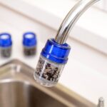 2 uds purificador de agua del grifo para el hogar filtro de grifo de cocina filtro de agua de tres capas de carbón activado