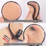 3 PCS Almohadillas de tela de microfibra Removedor Toalla de limpieza facial Maquillaje de limpieza reutilizable - Imagen 5