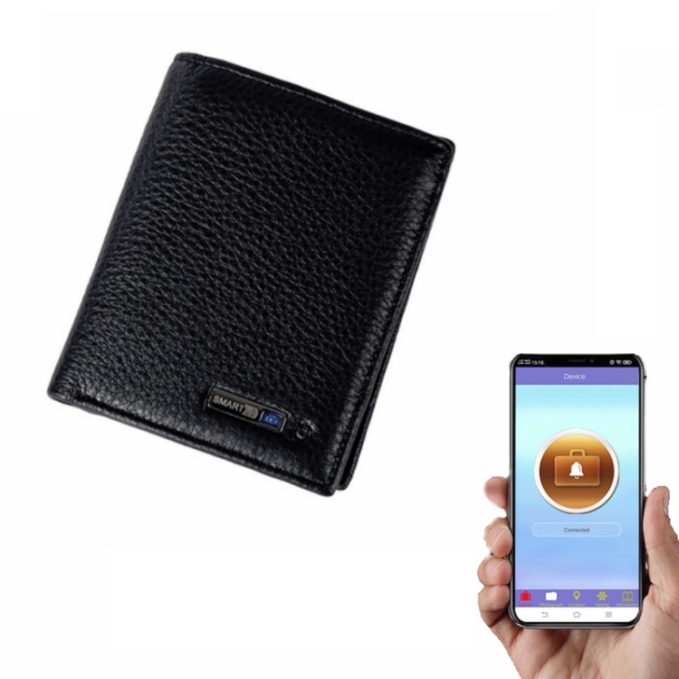 TBD0534835101A.jpg Cartera vertical Bolso de cuero antirrobo antipérdida inteligente Bluetooth, Smart - Imagen 1