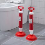 Bomba de succión potente para dragado de alcantarillado doméstico, ventosa para inodoro, vacío, Plastic Rod, Stainless Steel Rod - Imagen 2