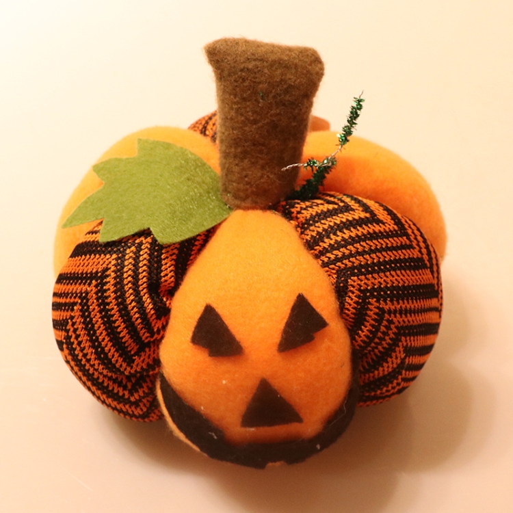 TBD0535014601.jpg 3 uds. De muñecos de calabaza no tejidos para Halloween, adornos decorativos para Halloween, Bar, fiesta, accesorios de decoración, Small - Imagen 1