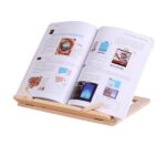 Marco de madera Libro de lectura Bookshelf Soporte de soporte Tablet PC Música Soporte Dibujo Empeel - Imagen 2