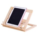 Marco de madera Libro de lectura Bookshelf Soporte de soporte Tablet PC Música Soporte Dibujo Empeel - Imagen 3