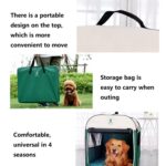 Tienda para mascotas Hoopet, tela compuesta, nido para mascotas en general para interiores y exteriores para las cuatro estaciones, M - Imagen 4