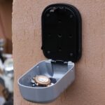 KS020 Caja de llaves con cerradura con contraseña, cerradura con contraseña para decoración de sitio de construcción montada en la pared - Imagen 3