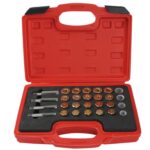 Tornillo de drenaje de aceite para cacerola de aceite de coche, herramienta de reparación de dientes deslizantes, tornillo inferior de aceite, 64 PCS In 1, 114 PCS In 1