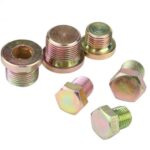 Tornillo de drenaje de aceite para cacerola de aceite de coche, herramienta de reparación de dientes deslizantes, tornillo inferior de aceite, 64 PCS In 1, 114 PCS In 1 - Imagen 4
