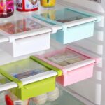 Estante de almacenamiento para refrigerador de cocina multifunción, soporte para estante de frigorífico y congelador, organizador de cajón extraíble, 2 uds. - Imagen 3