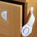 Cerradura de puerta de armario de 10 Uds., Cerradura de cajón para niños, cerraduras invisibles de seguridad para almacenamiento en el hogar, cerradura para niños, cerradura de seguridad para bebé