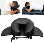 Reposacabezas ajustable, almohada para la cara, masaje familiar, cuna de belleza, almohadilla de descanso para escritorio