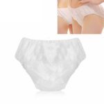 Pañales para adultos de ropa interior no tejida desechable unisex de 6 piezas, Front Double-leg Cuffs L