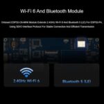 Placa de desarrollo WAVESHARE ESP32-P4-WIFI6 de 7 pulgadas con pantalla táctil de cinco puntos y resolución de 1024x600., Includes OV5647 Camera - Imagen 9