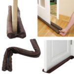 Tope de protección Protector de decoración de puerta doble Tope de puerta y tira de limpieza