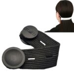 4 PCS Máscara Gancho Ajuste Hebilla Máscara para usar en la oreja Cordón para la oreja antiapretón Cuerda extensible para la oreja